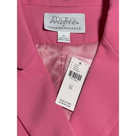 Anthropologie Blazer Mini Dress Pink - NWT - SZ XL - Picture 6 of 11